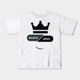 Black king. Kids T-Shirt